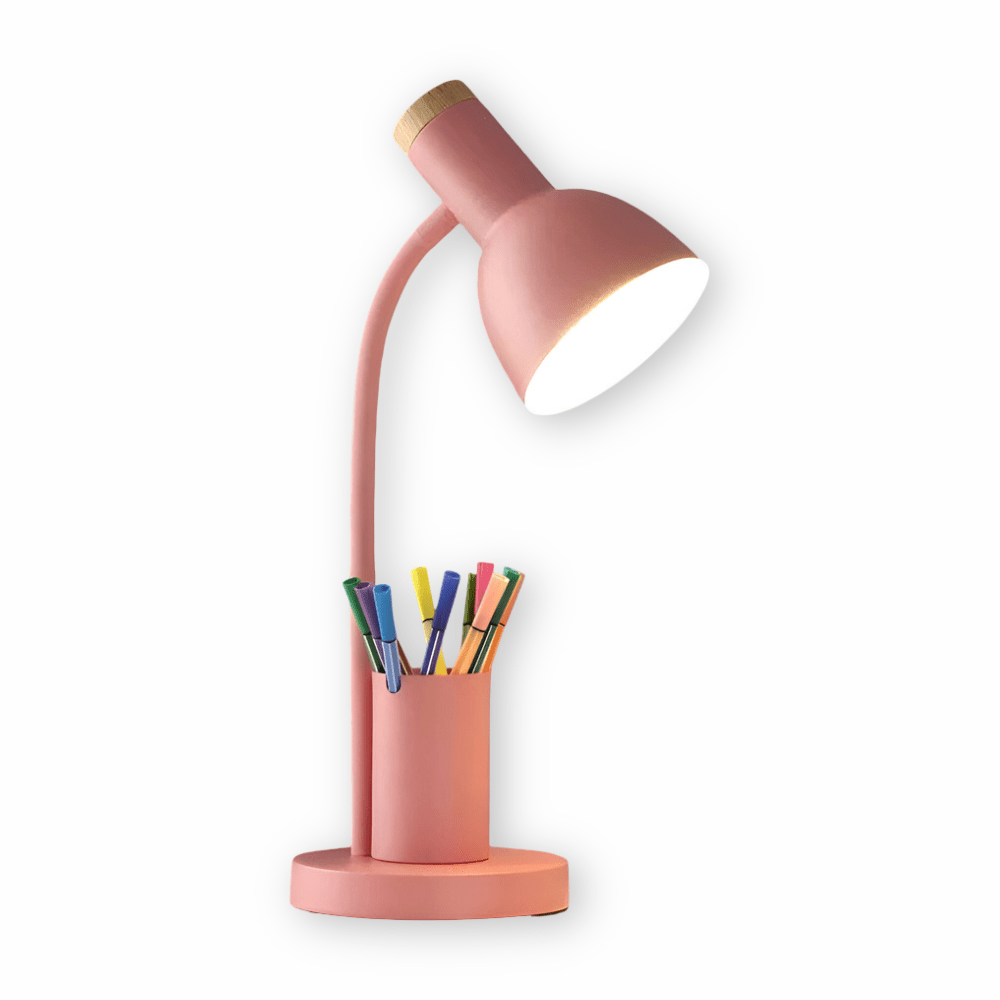 Desk Light with Pen Stand – Tidy and Brightly Lit